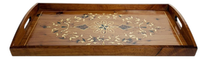 French Provincial Style Wooden Tray, 1950s