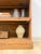 Antique Oak Four-Piece Barrister Cabinet With Glass Flip-Up Doors for Library For Sale - Image 16 of 17