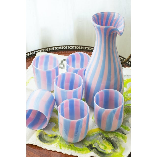 Contemporary Ribes Collectable Glasses by Mariana Iskra, Set of 7 For Sale - Image 3 of 18