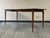 Wood Mid-Century Modern Dining Table With Two Extensions ~ Seats Up to 6 For Sale - Image 7 of 8