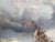 French School - 1874 - Shipwreck - Seascape - Romantism - Oil on Canvas - Monogrammed For Sale - Image 9 of 12