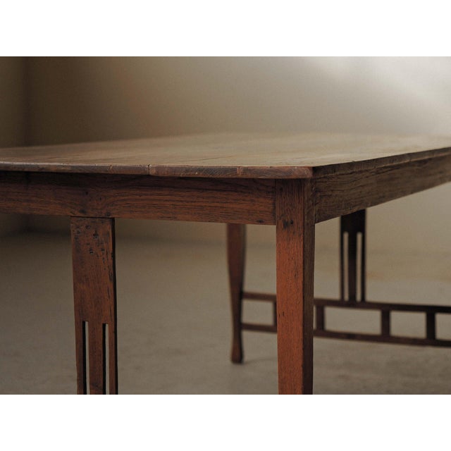 Arts and Crafts Oak Table, 1900 For Sale - Image 6 of 17