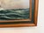 Vintage Tall Ship Oil Painting on Canvas Signed Framed Clipper Marine Seascape For Sale - Image 9 of 13