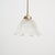 1950s Vintage Reclaimed Holophane Glass Pendant Light, 1950s For Sale - Image 5 of 5