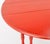 George III Style Red Painted Circular Drop Leaf Table For Sale - Image 9 of 9