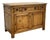 English Fir Wood Sideboard, 1950s For Sale