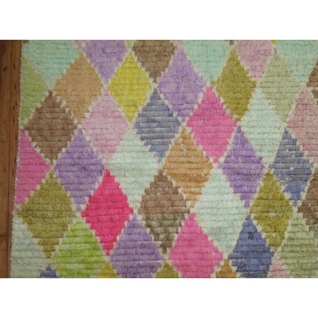 Textile Late 20th Century Vintage Inspired Tulu Rug, 9'7'' X 13'3'' For Sale - Image 7 of 11