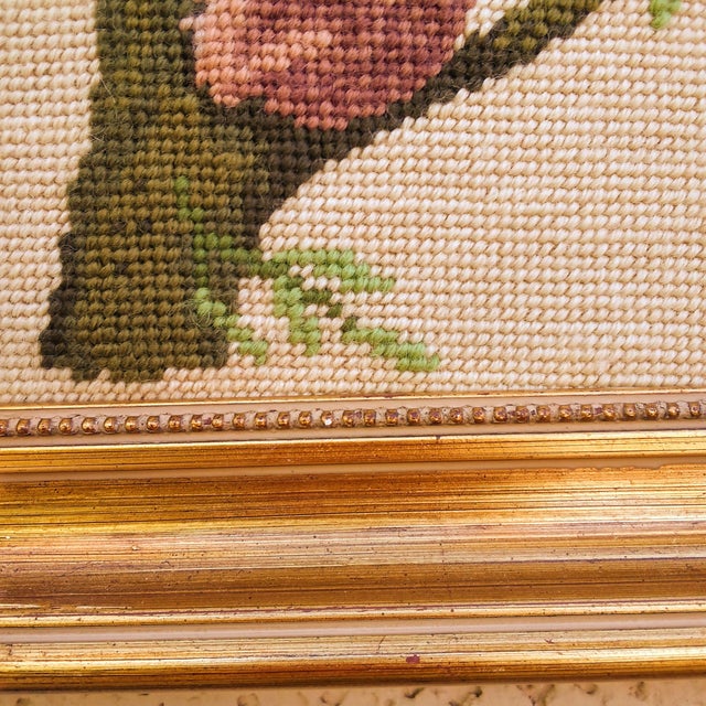 1970s Framed Koala Bear Needlepoint For Sale - Image 10 of 13