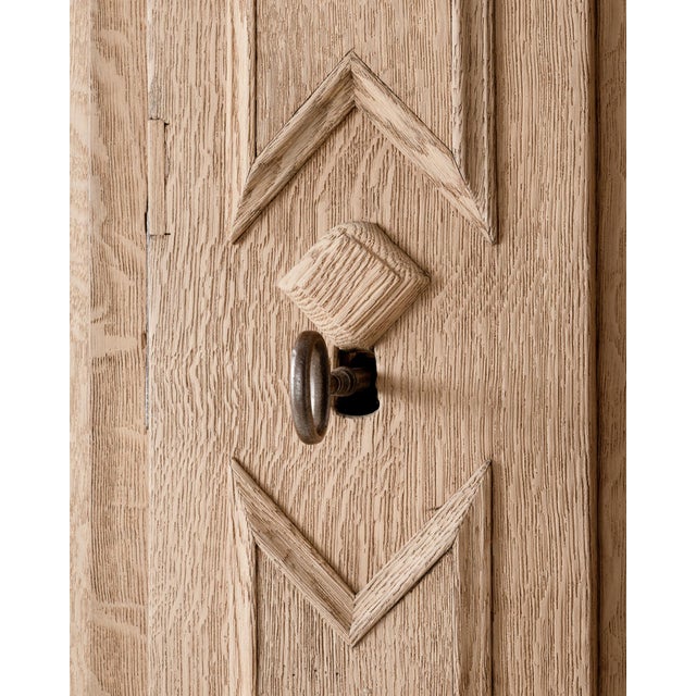 Wood 19th Century Oak Baroque Cabinet For Sale - Image 7 of 18