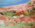 1980s Abstract Acrylic Landscape by Harry Hilson For Sale - Image 4 of 7
