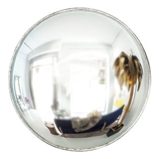 Modern French Wall-Mounted Convex Mirror For Sale