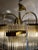 1970s Vintage Arched Italian Gaetano Sciolari Chandelier With Glass Rods and Brass For Sale - Image 11 of 11