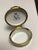 Crummles brand English enamel box. Venice-Simplon Orient Express train souvenir, sold onboard to travelers. 1980’s +/-...