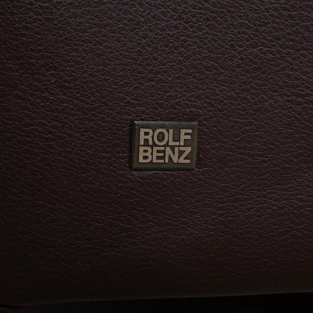 Model 6300 4-Seater Sofa in Brown Leather from Rolf Benz For Sale - Image 12 of 16