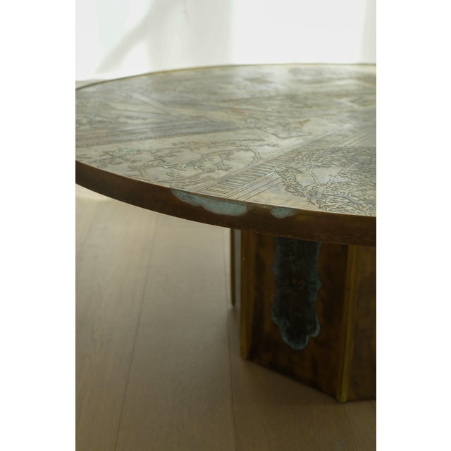 Mid-Century Modern Chan Coffee Table by Laverne, Brass & Pewter, 1965 For Sale - Image 9 of 13