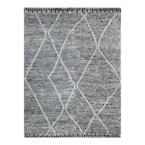 Hand Knotted Modern Wool Rug. 08'02" X 09'10"