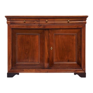 Louis Philippe French Walnut Buffet, Circa 1845 For Sale
