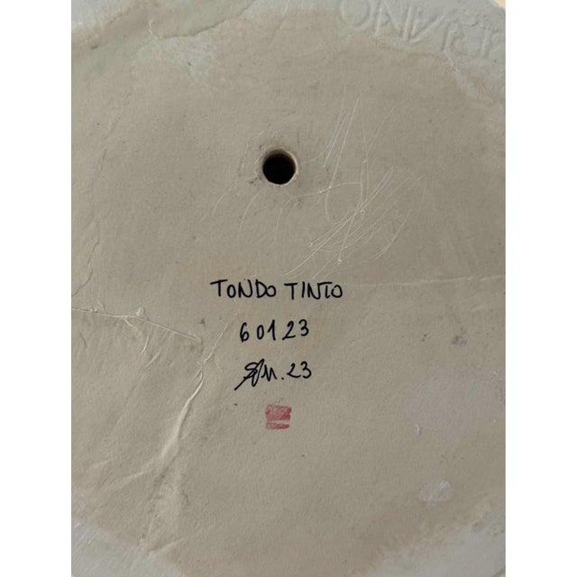 Silvia De Marchi, Tondo Tinto — Sculptural Paper Relief, Contemporary Wall Art For Sale In Los Angeles - Image 6 of 6