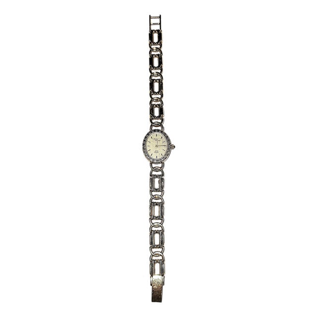 1980s Michael Anthony® 14k & Diamond Ladies Watch For Sale
