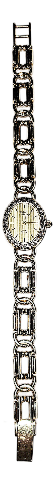 1980s Michael Anthony® 14k & Diamond Ladies Watch