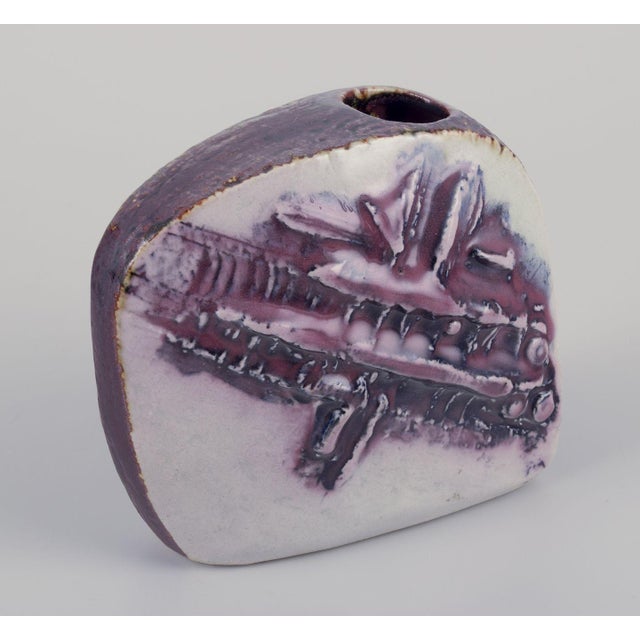 Stoneware Vase by Carl Harry Stålhane for Designhuset, 1970s For Sale - Image 3 of 9