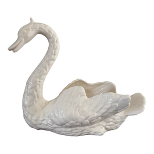 Vintage 20th Century Swan Planter