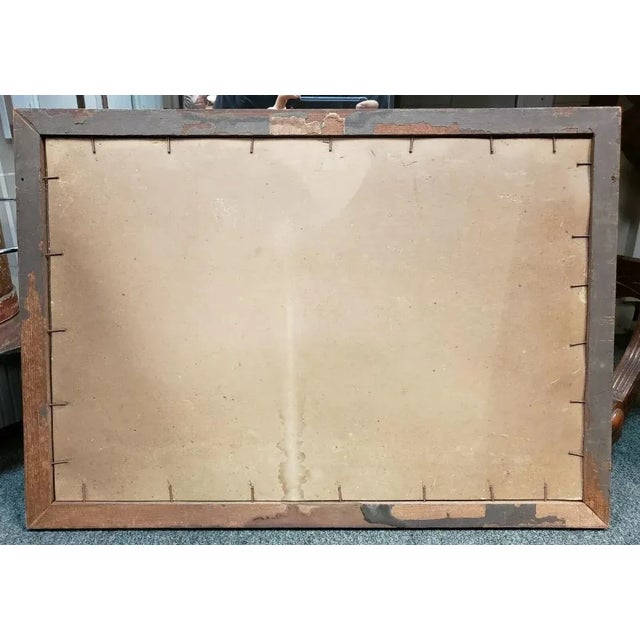 Renaissance Early 20th Century "St. George and the Dragon" Framed Print For Sale - Image 3 of 4