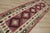 1970s Southwestern Style Handmade Red Oushak Kilim Runner Rug For Sale - Image 9 of 12