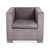 Suitcase Lounge Chairs in Grey Lilac Suede and Chrome from Minotti, Set of 2 For Sale - Image 17 of 18
