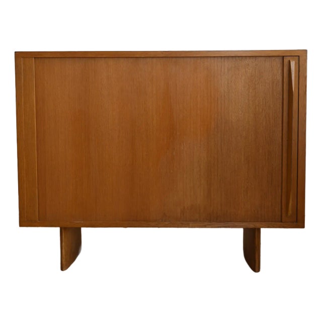 French Tambour Door Sideboard For Sale