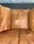 Pair Large-Scale French 1970s Cognac Saddle Leather Armchairs For Sale - Image 10 of 18