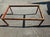 Wood Mid Century Modern Brazilian Rosewood Coffee Table With Smoked Glass Top For Sale - Image 7 of 9