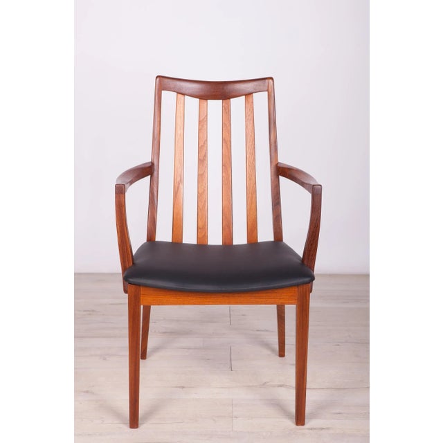 Teak and Leather Dining Chairs by Leslie Dandy for G-Plan, 1960s, Set of 6 For Sale - Image 17 of 18