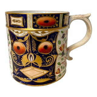 Antique Early 19th Century Royal Crown Derby Porter's Mug Old Imari For Sale