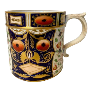 Antique Early 19th Century Royal Crown Derby Porter's Mug Old Imari
