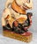 Vintage Hindu Gajasimha Foodog Lion W/ Elephant Painted Sculpture - 12" For Sale - Image 10 of 14