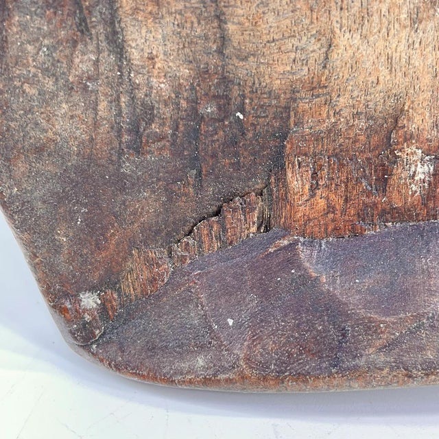 Early 20th Century Early 20th Century Wooden Headrest Ethiopia For Sale - Image 5 of 7