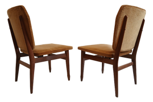 Low Mid-Century Italian Chairs, 1950s, Set of 2