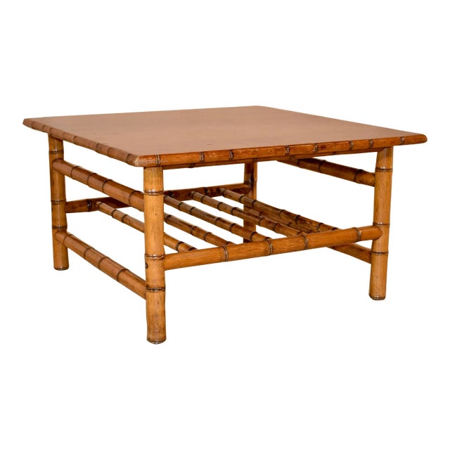 Circa 1920's French Cherry Coffee Table For Sale