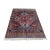 Berry Red Kazak Medallion Handmade Wool Rug 5x7 For Sale