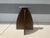 Brown Modern Walnut and Terrazzo Pedestal For Sale - Image 8 of 10