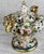 White Vintage Italian Capodimonte Porcelain Cherub Double Handle Pedestal Bowl W/ Lid For Sale - Image 8 of 10
