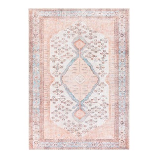 Amelie Machine Woven Rug Light Grey 2x3 For Sale