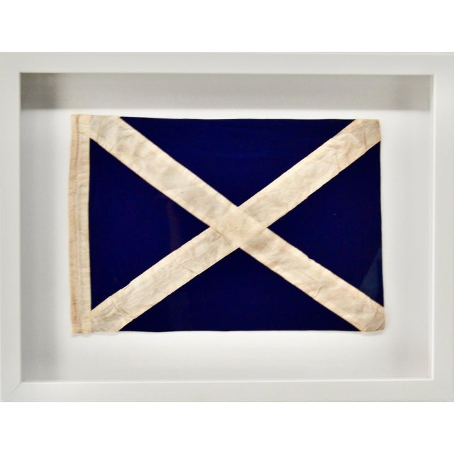 Coastal Wall Decor Letter "M" Framed Wall Art For Sale - Image 4 of 5