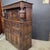 19th Century English Oak Carved Panel Jacobean 3 Door & 2 Drawer Court Cupboard With Bulbous Supports For Sale - Image 10 of 18