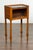 Petite French 19th Century Walnut Table with Open Shelf and Black Marble Top For Sale - Image 12 of 12