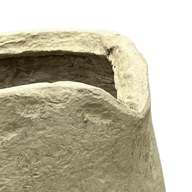 Late 20th Century Paper Mache Vessel For Sale - Image 4 of 5