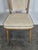 High-Backed Chairs with Cream-Colored Faux Leather Upholstery, 1950s, Set of 6, in Very Good conditions. Designed 1950 to...