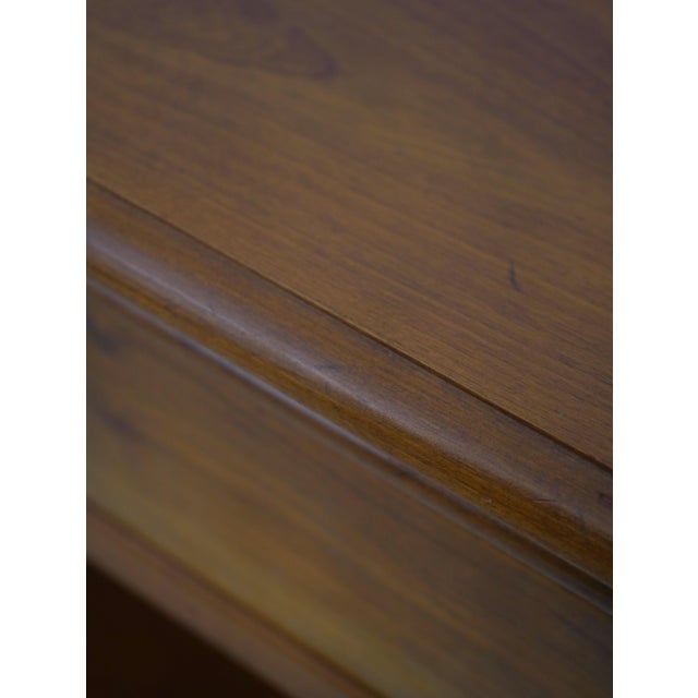 Pair Stickley Cherry 1 Drawer Nightstands For Sale - Image 15 of 18