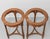 Late 19th Century Oak Occasional Side Tables with Marble Tops from Gillows, 1893, Set of 2 For Sale - Image 10 of 16